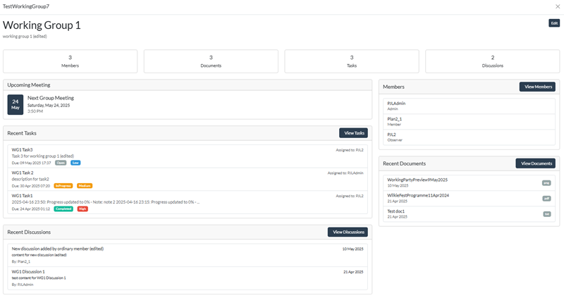 Working Parties: Empowering Actuaries to Lead Multidisciplinary Collaboration